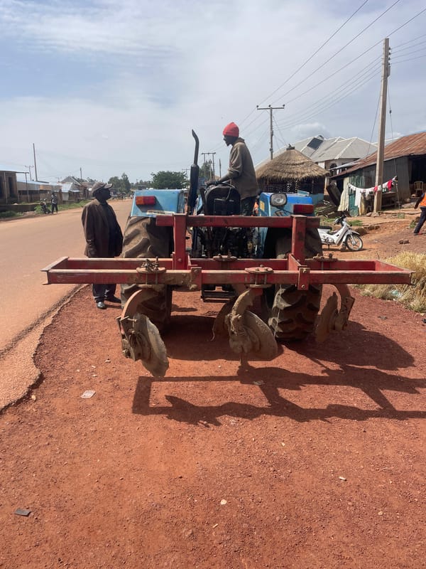 Agricultural work documented in rural Nigeria communities