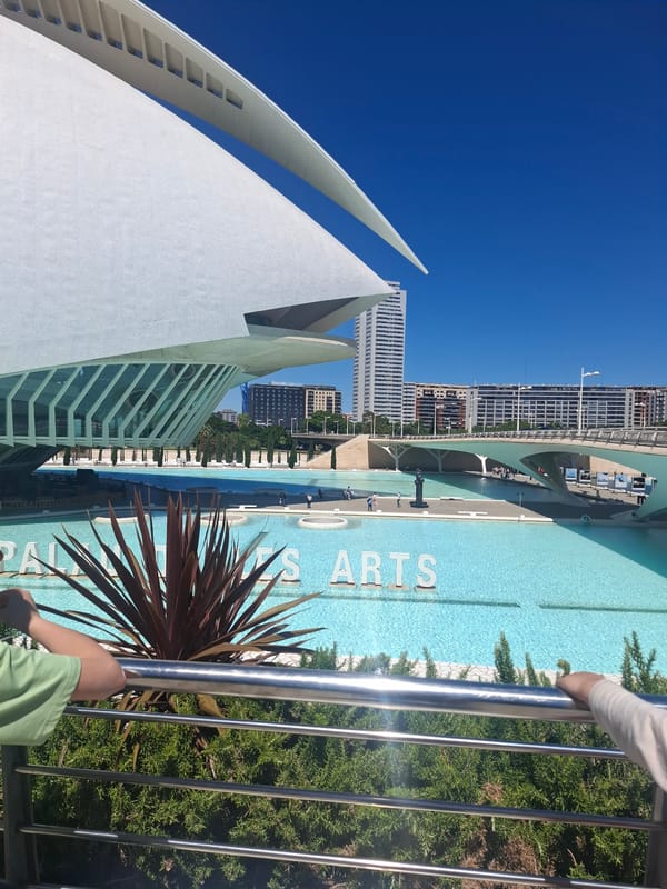 Afternoon visit documented at Valencia's City of Arts Sciences