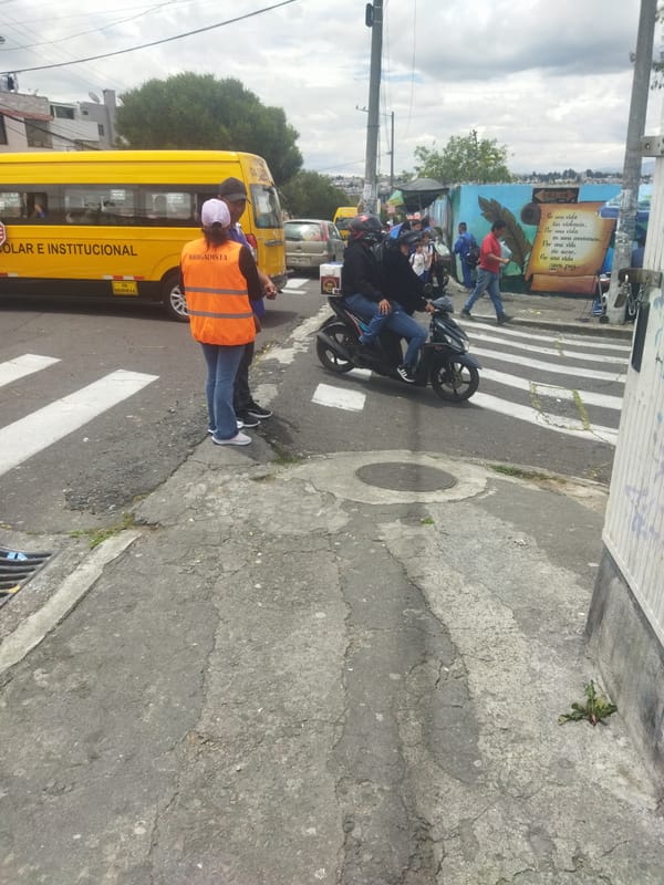 Everyday street scenes documented in Quito, Ecuador