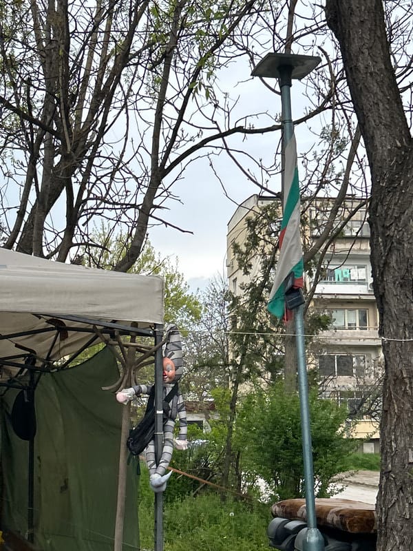 Morning street scenes captured in Plovdiv, Bulgaria