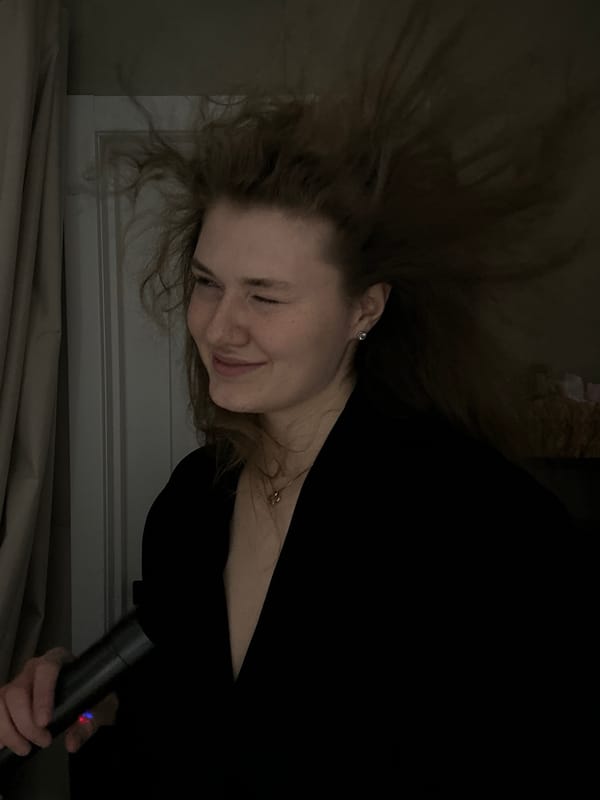 Woman's casual moments captured in Kazan apartment