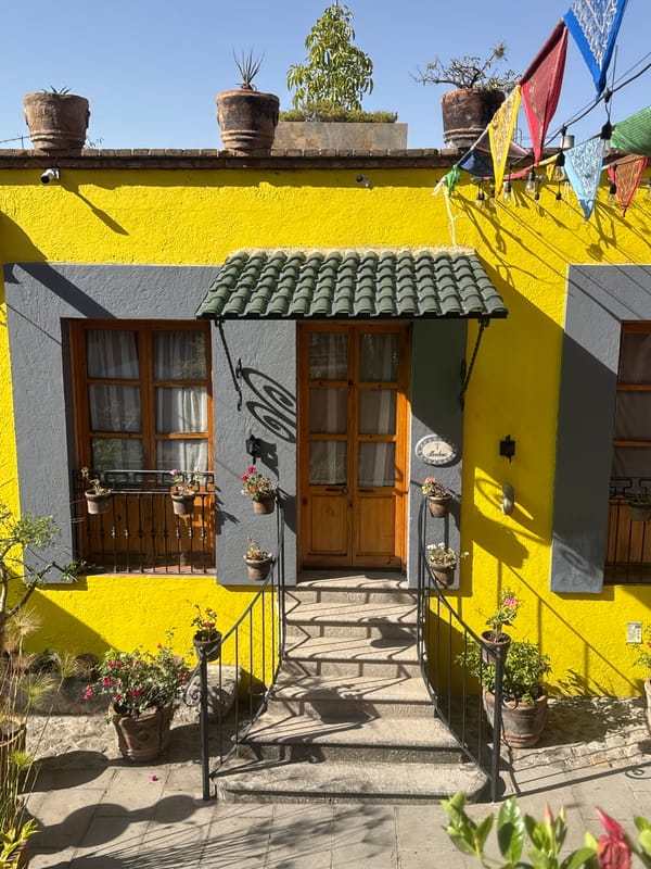 Colonial architecture documented in sunny Puebla, Mexico