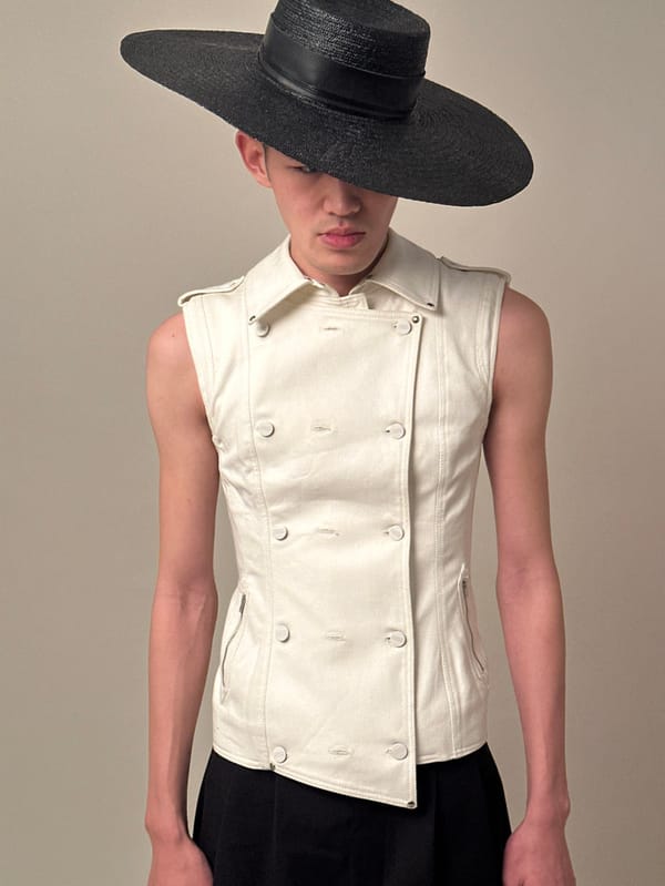 Fashion photoshoot captures male models in Paris studio session