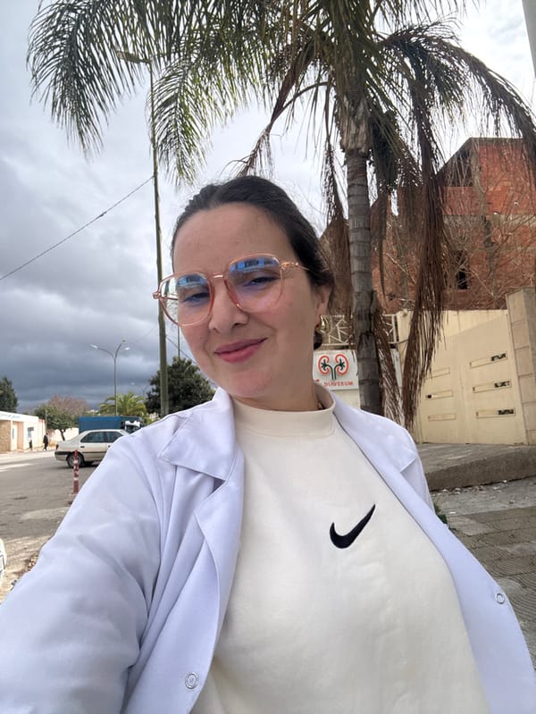 Medical staff casual moments captured throughout Meknes facility