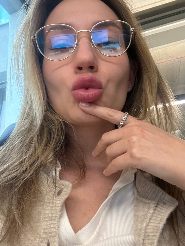 Playful photos and kiss hashtag captured in Riga