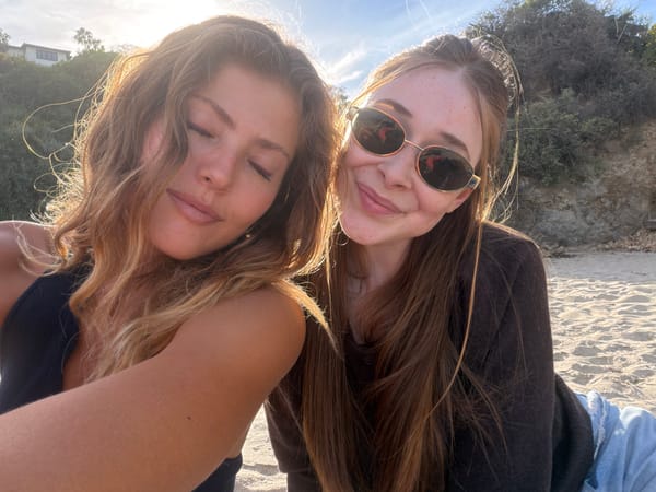 Beachgoers and dog spotted on Malibu shore Saturday morning