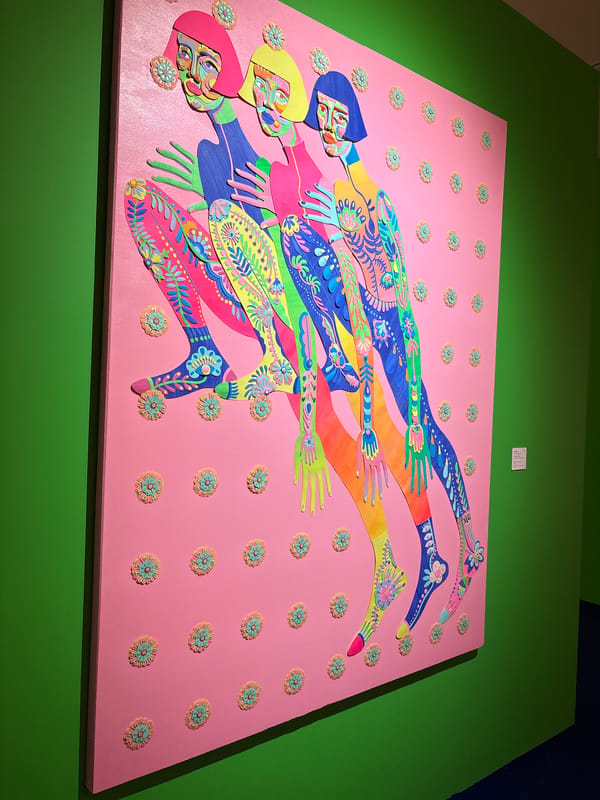 Contemporary art exhibition documented in Liangjiang, China