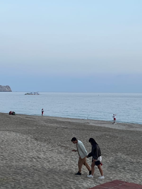 Ordinary beach life documented along Alanya's Mediterranean shore