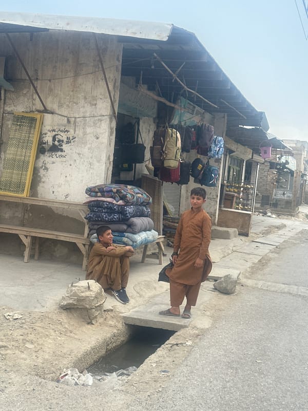 Street life and infrastructure observed in Quetta City