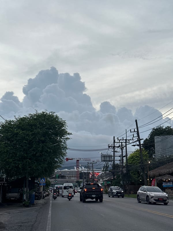 Street scenes and market finds around Wichit on a cloudy morning