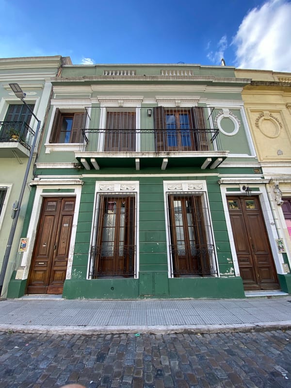 Historic Buenos Aires buildings documented with ornate ironwork details