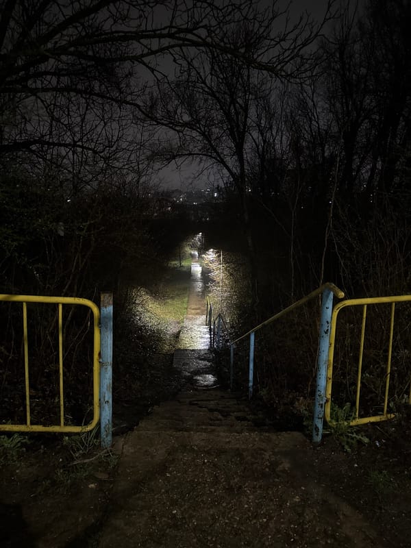 Evening moments captured around Pleven, Bulgaria residence and streets