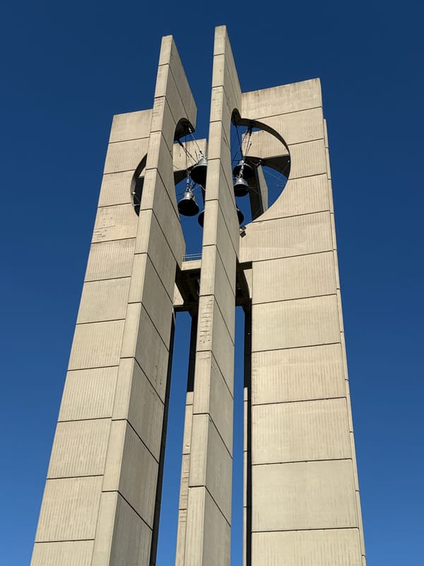 Exploring Bell Monument and National Pantheon in Bistritsa Bulgaria
