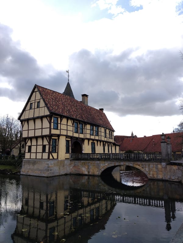 Historic Steinfurt Castle complex documented in Burgsteinfurt, Germany