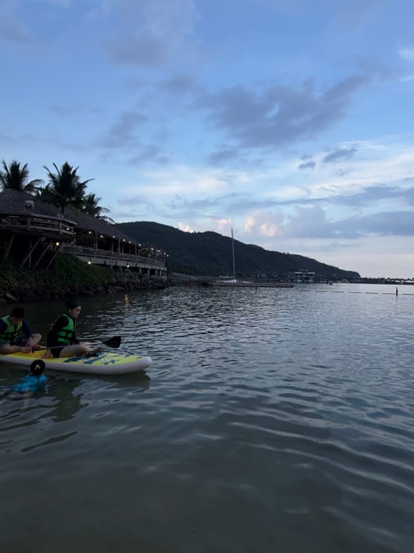 Beach leisure activities observed in Nha Trang, Vietnam