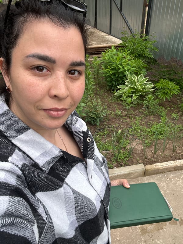 Woman documents early morning road trip through rural areas