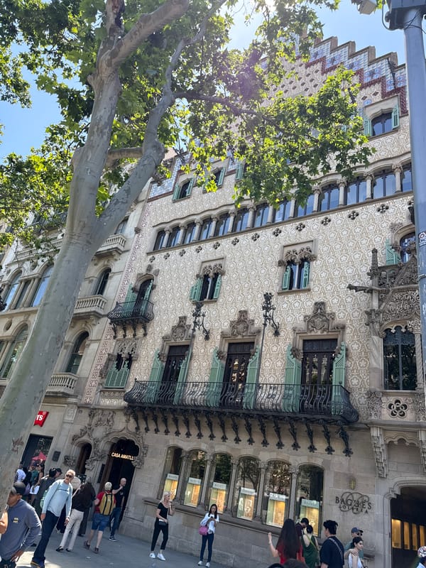 Barcelona's Modernista landmarks Casa Amatller and Casa Batlló documented