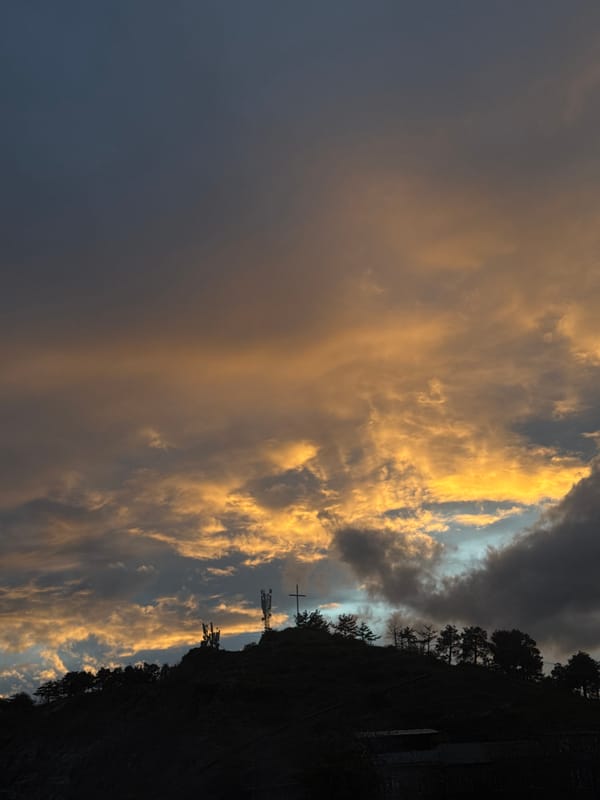 Dramatic sunset captured by witnesses across multiple locations