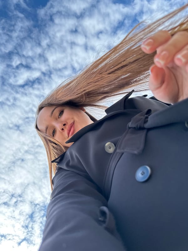 Spring portrait photography session captured in Noviy, Russia