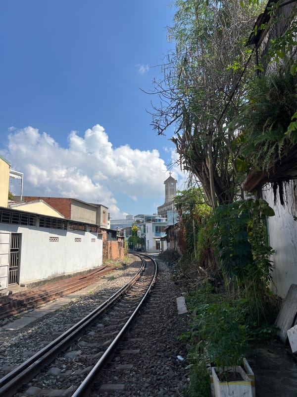 Daily street life documented around Nha Trang railway district