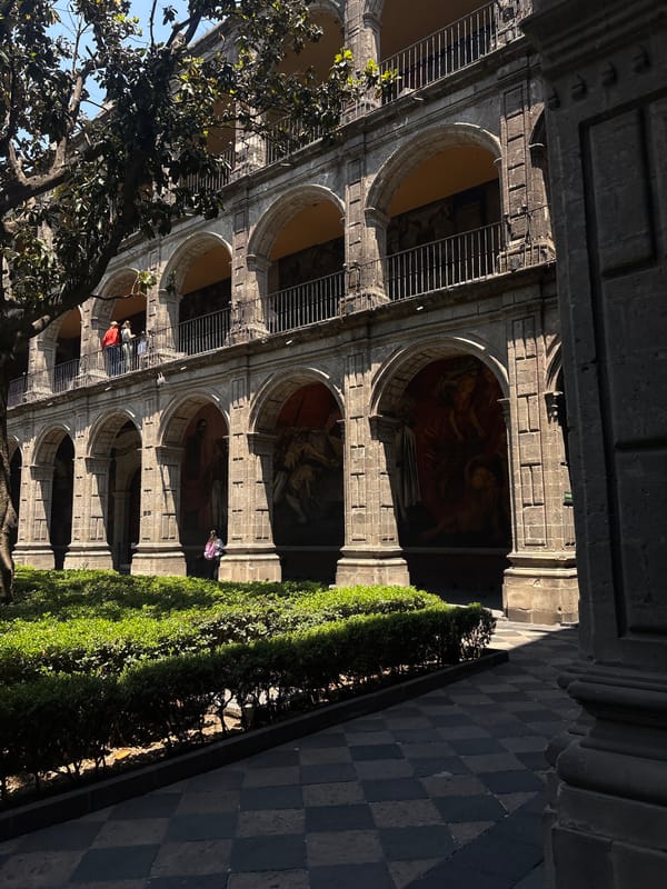 Tourist explores Mexico City's historical museums and landmarks