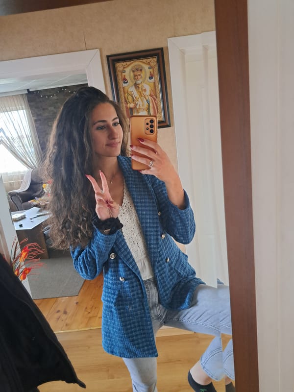 Spring moments captured in Bulgarian village: selfies, tulips, lemons