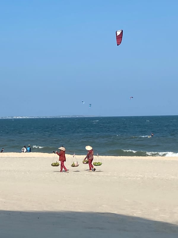 Beach resort activities documented in Phu Thuy Ward Vietnam