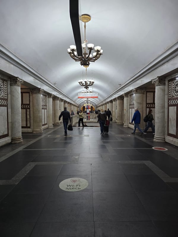 Witness documents ornate Moscow Metro stations and urban architecture