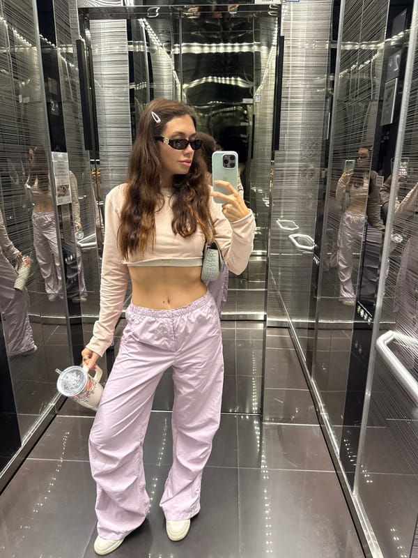 Casual moments captured in Tel Aviv: elevator selfie, remote work