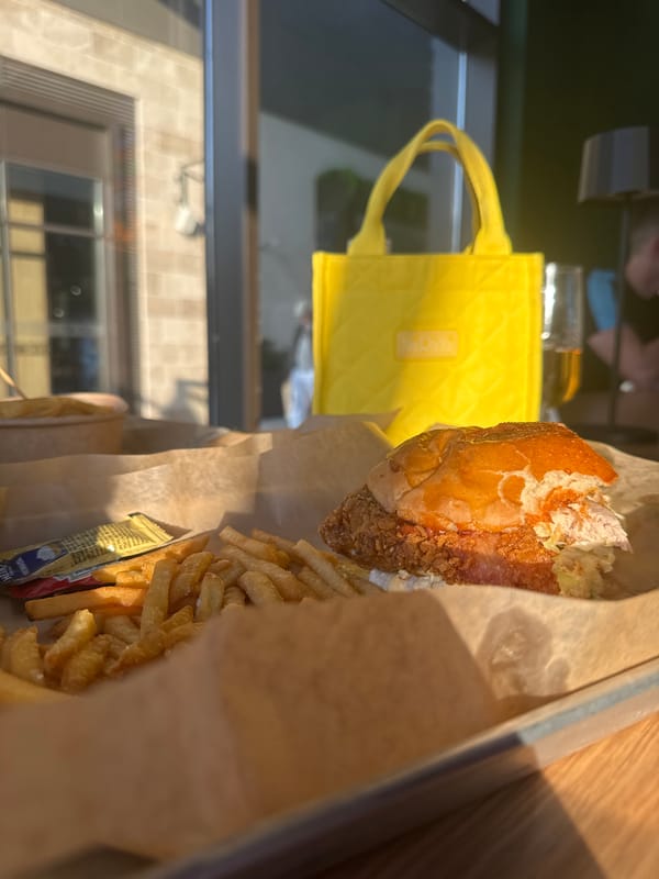 Casual meal documented near sunny window in Tivat Montenegro