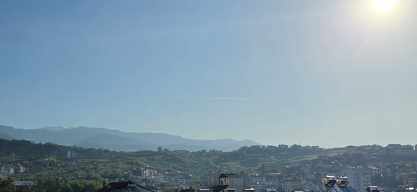 Sunny daytime view documented in Sandanski, Bulgaria residential area