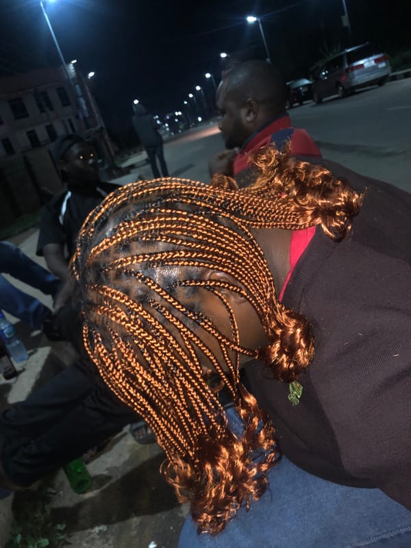 Late-night smoke session in Jos, Nigeria
