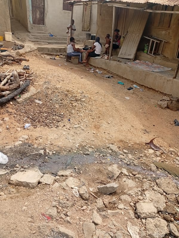 Daily life unfolds in Adankolo, Nigeria neighborhood