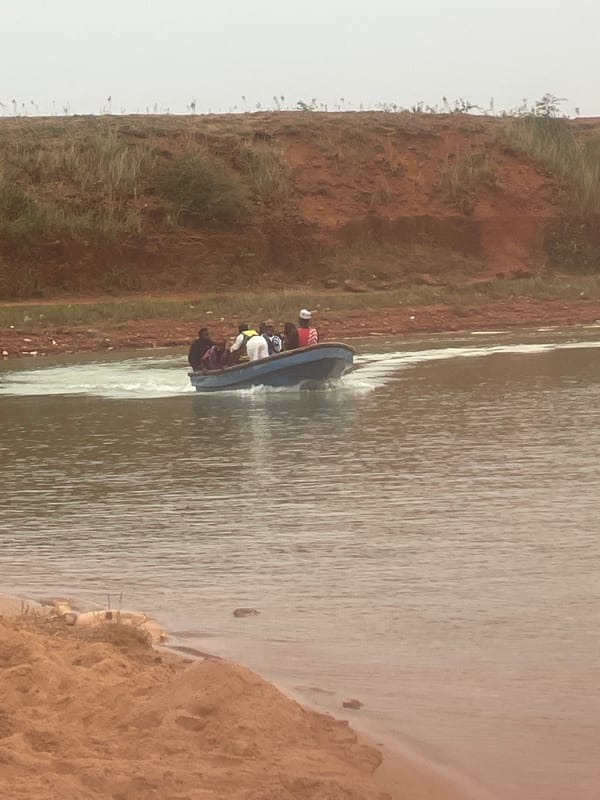 Routine lakeside activities documented across Jos, Nigeria water body