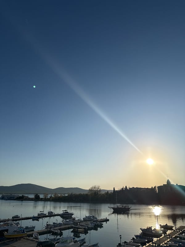 Peaceful coastal moments observed in Sozopol, Bulgaria waterfront