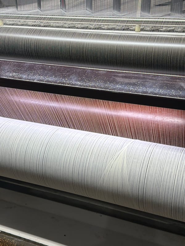 Textile factory operations documented in Chaikovsky, Russia