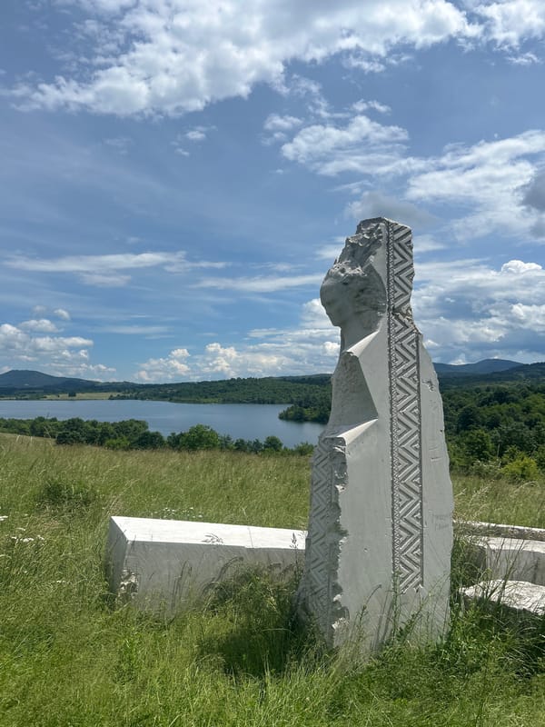 Stone memorial sculptures documented across two Bulgarian villages