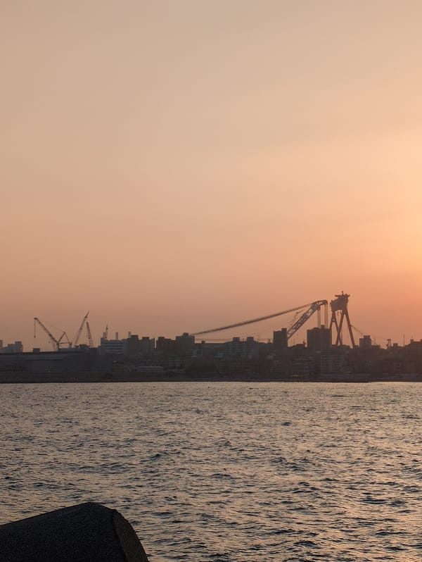 Coastal sunset scenes documented across Ulsan, South Korea waterfront