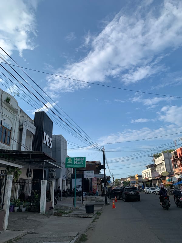 Daily life documented across Lhokseumawe, Indonesia streets and cafes