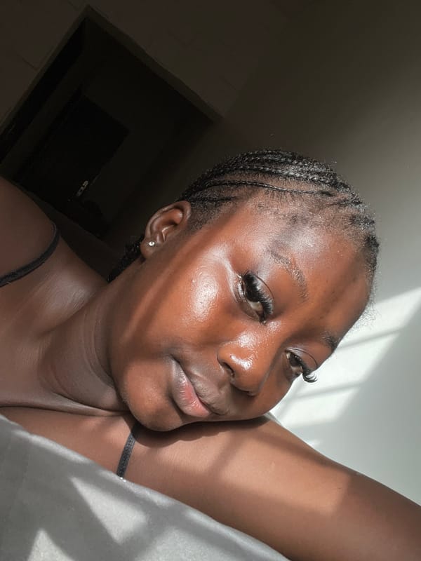 Portrait of woman with braided hair photographed Thursday morning