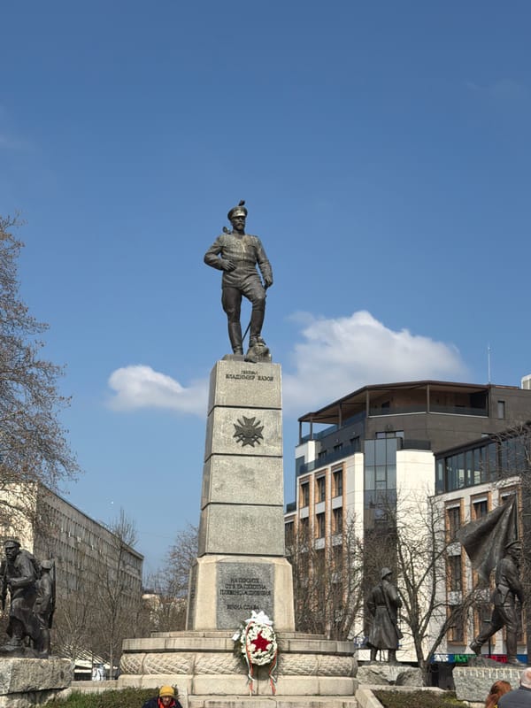 Street art and monuments documented in Pleven, Bulgaria