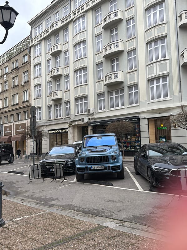 Morning street life and casual moments captured across Sofia