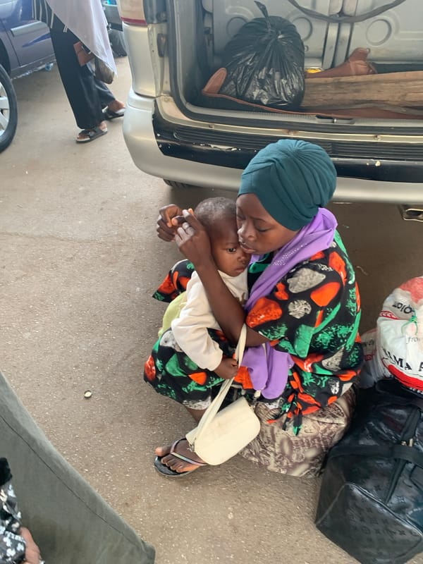 Morning street life documented in Bukuru, Nigeria transportation hub