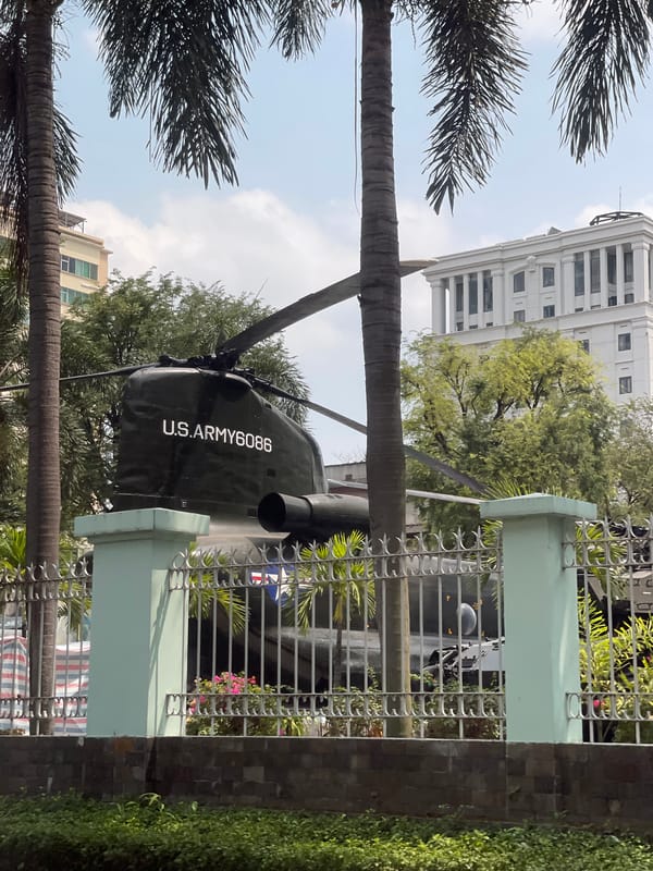U.S. Army helicopter display spotted in Thủ Đức, Vietnam