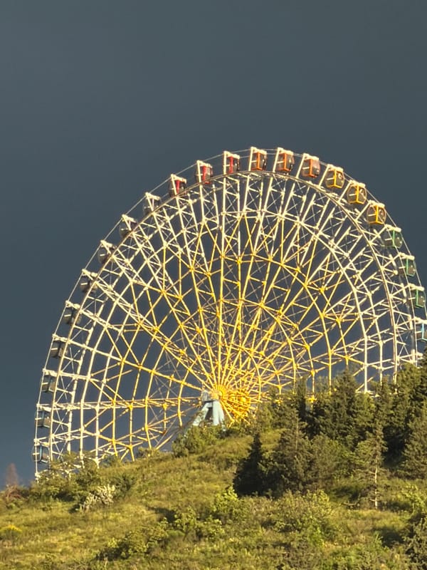 Casual city moments captured across Tbilisi landmarks and residential areas