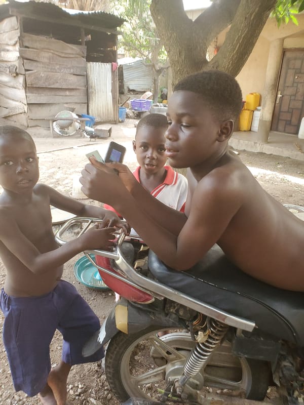 Guitar practice and daily life captured in Mararaba, Nigeria