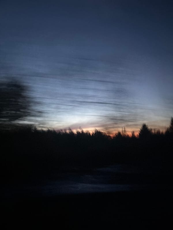 Water body photographed with streaked effect in Прикамский, Russia