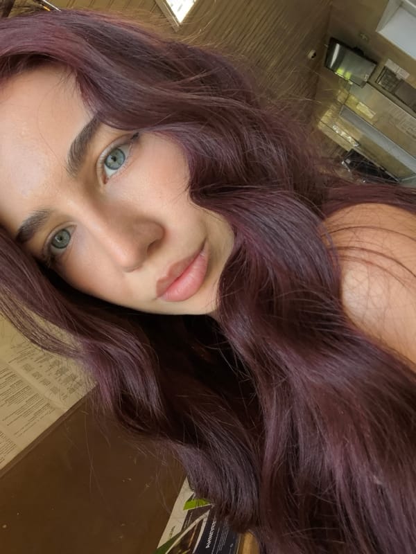 Woman takes selfies in Bogomilovo, Bulgaria morning session