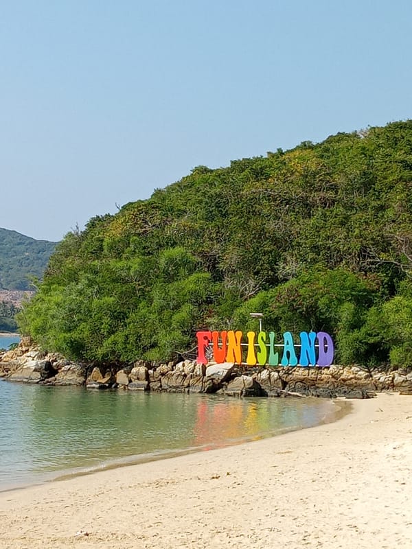 Beach scenes with paddleboards captured in Nha Trang Vietnam
