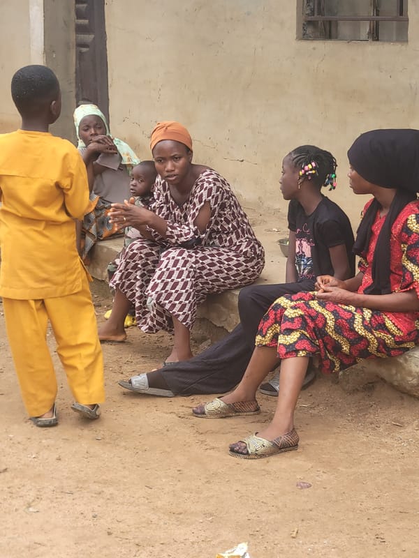 Community gatherings documented across three Nigerian towns Saturday morning